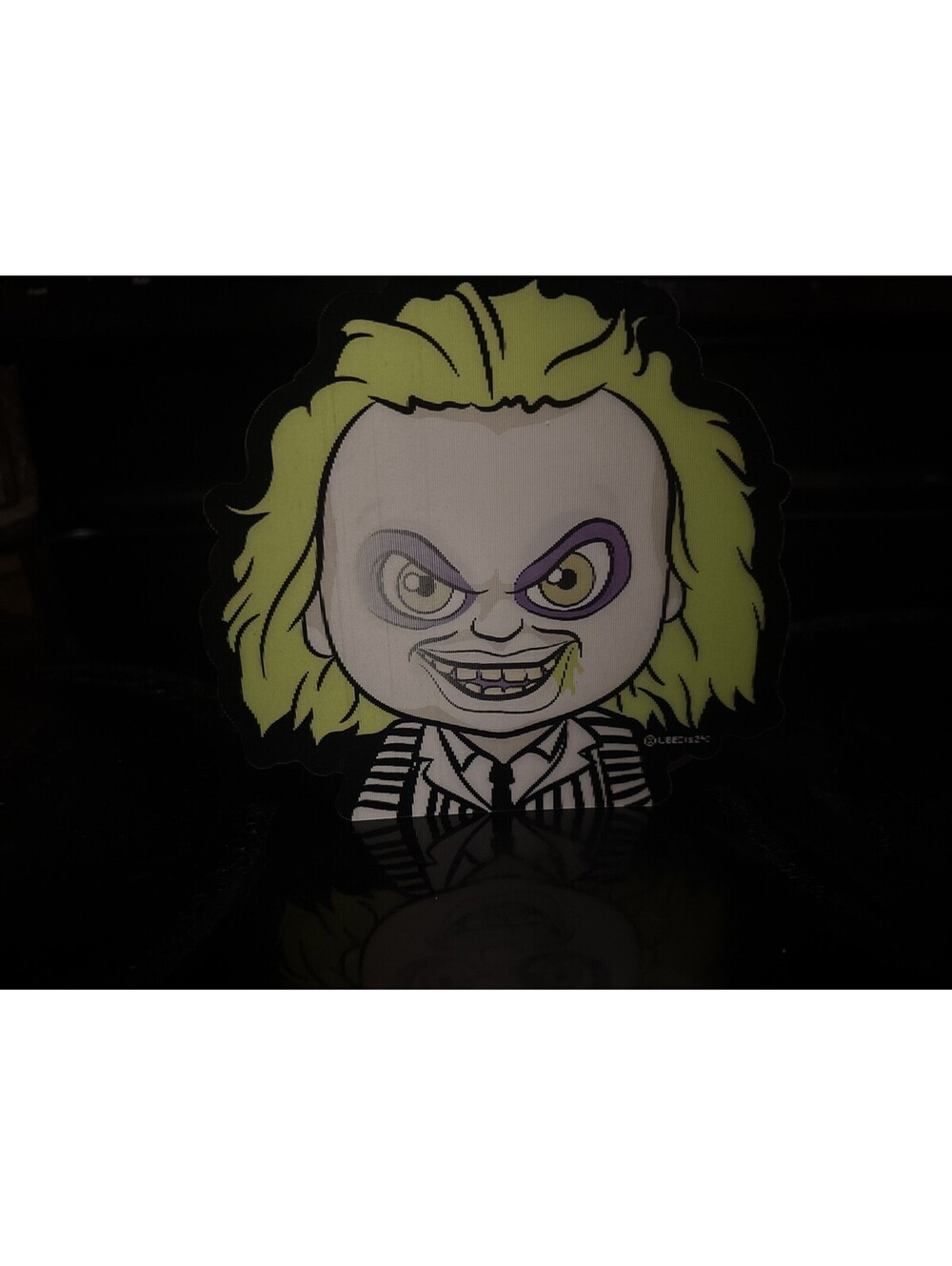 Beetlejuice 3D Motion Decal Sticker Paladone WB Horror Movie Laptop Vinyl NEW